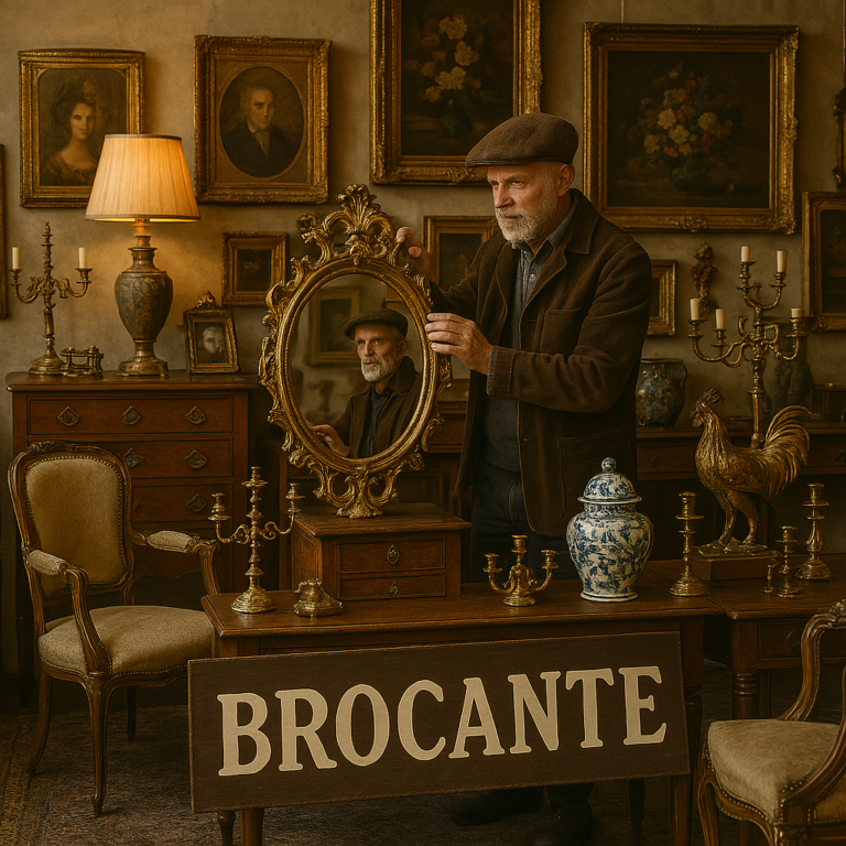 Antiquaire et brocanteur